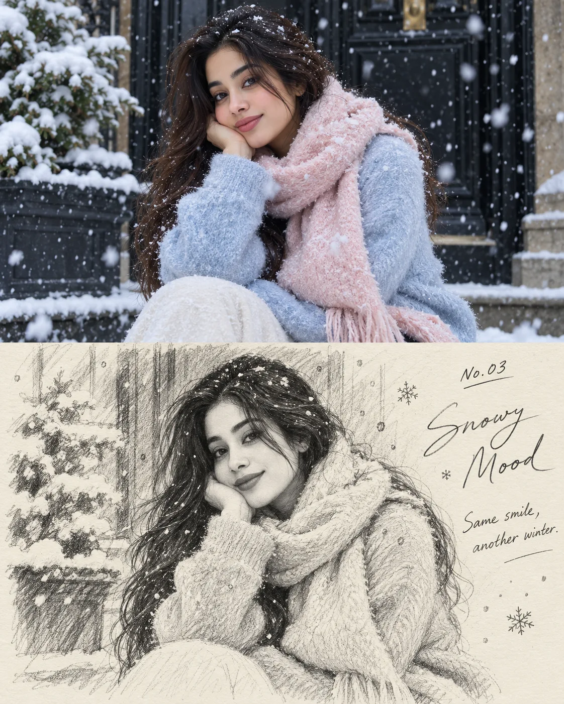 Snowy Mood — Same Smile, Another Winter