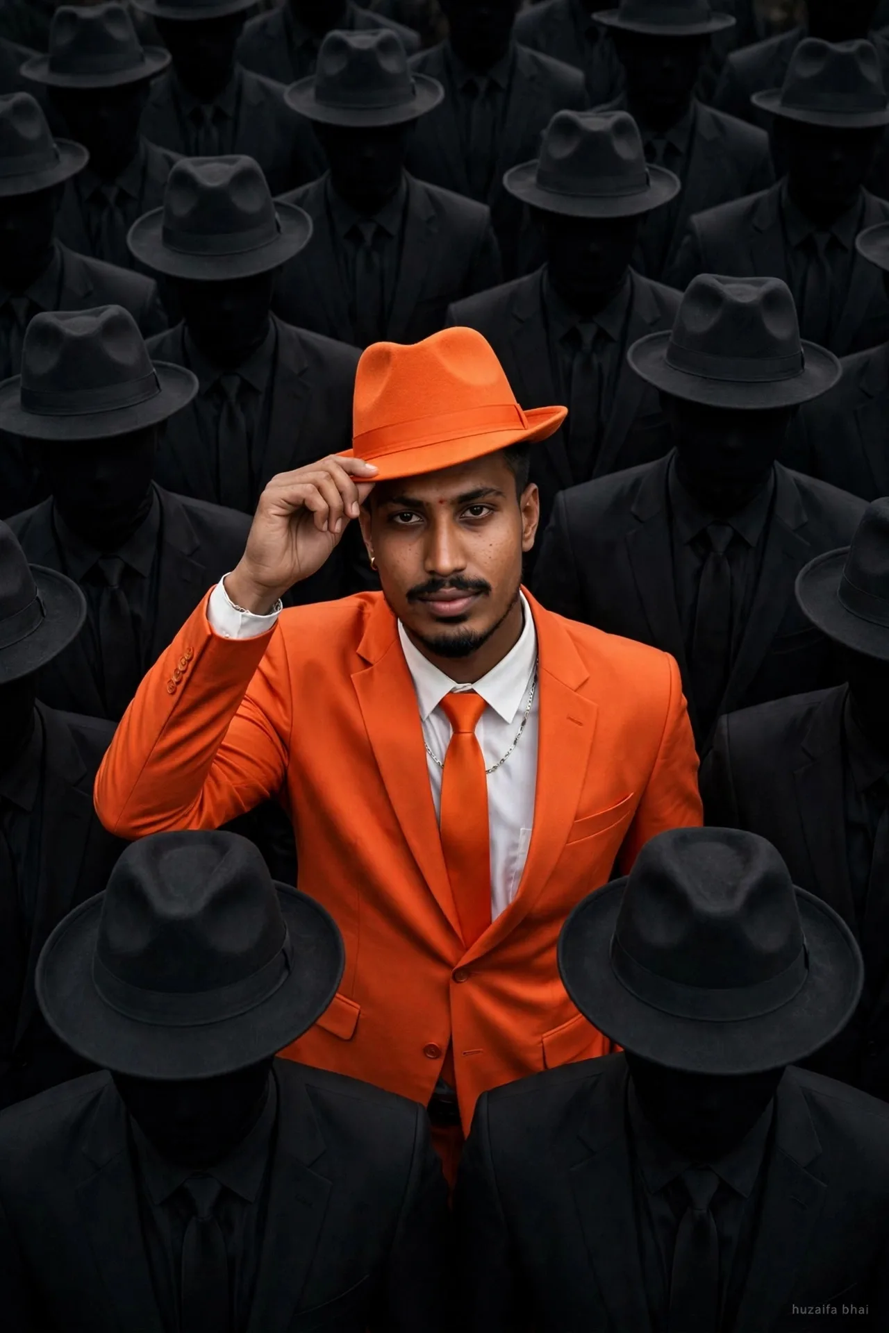 Here's your bold standout editorial — 100% identity locked: