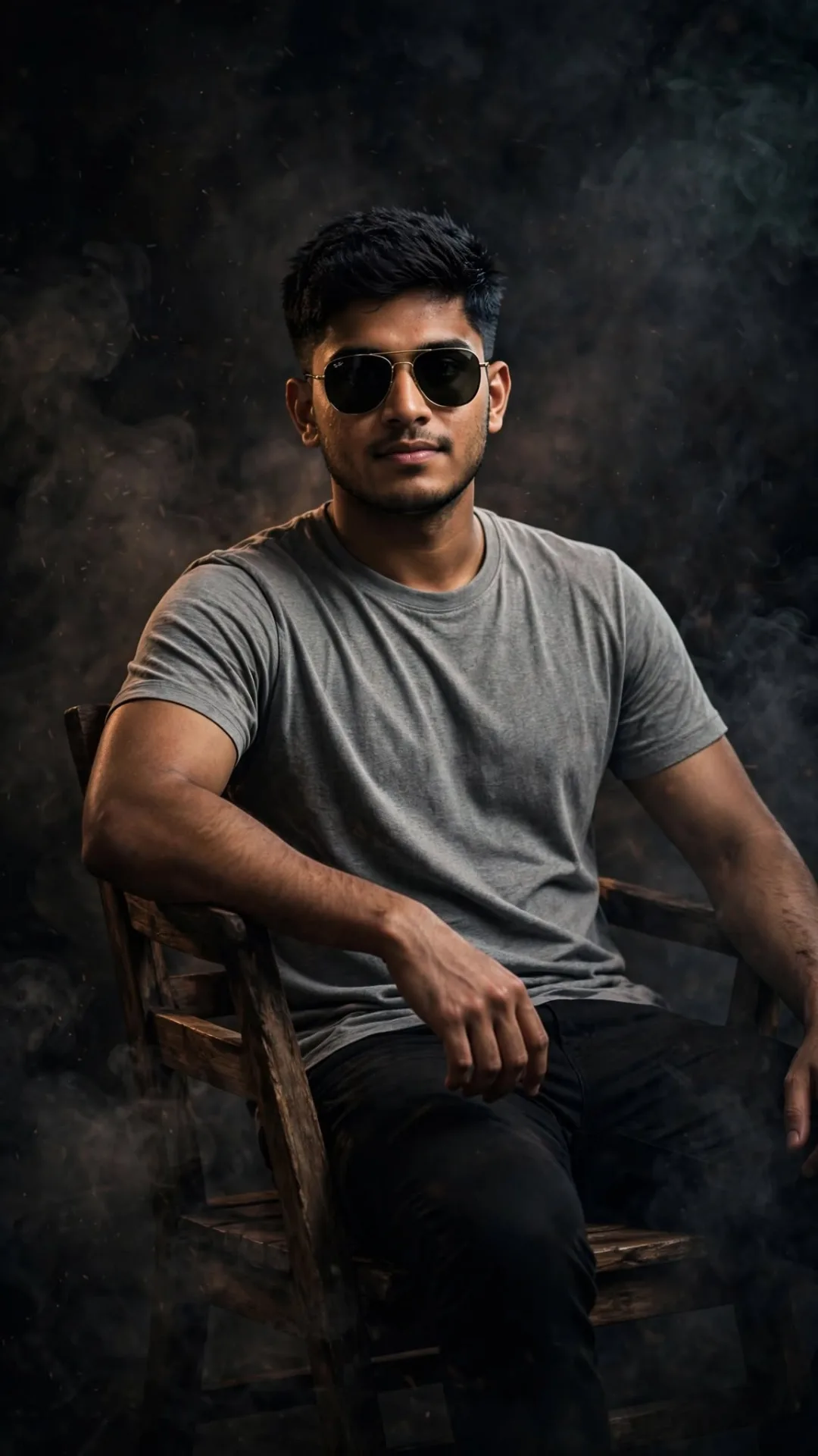 Cinematic Powerful Portrait Prompt - Boss Attitude 9:16