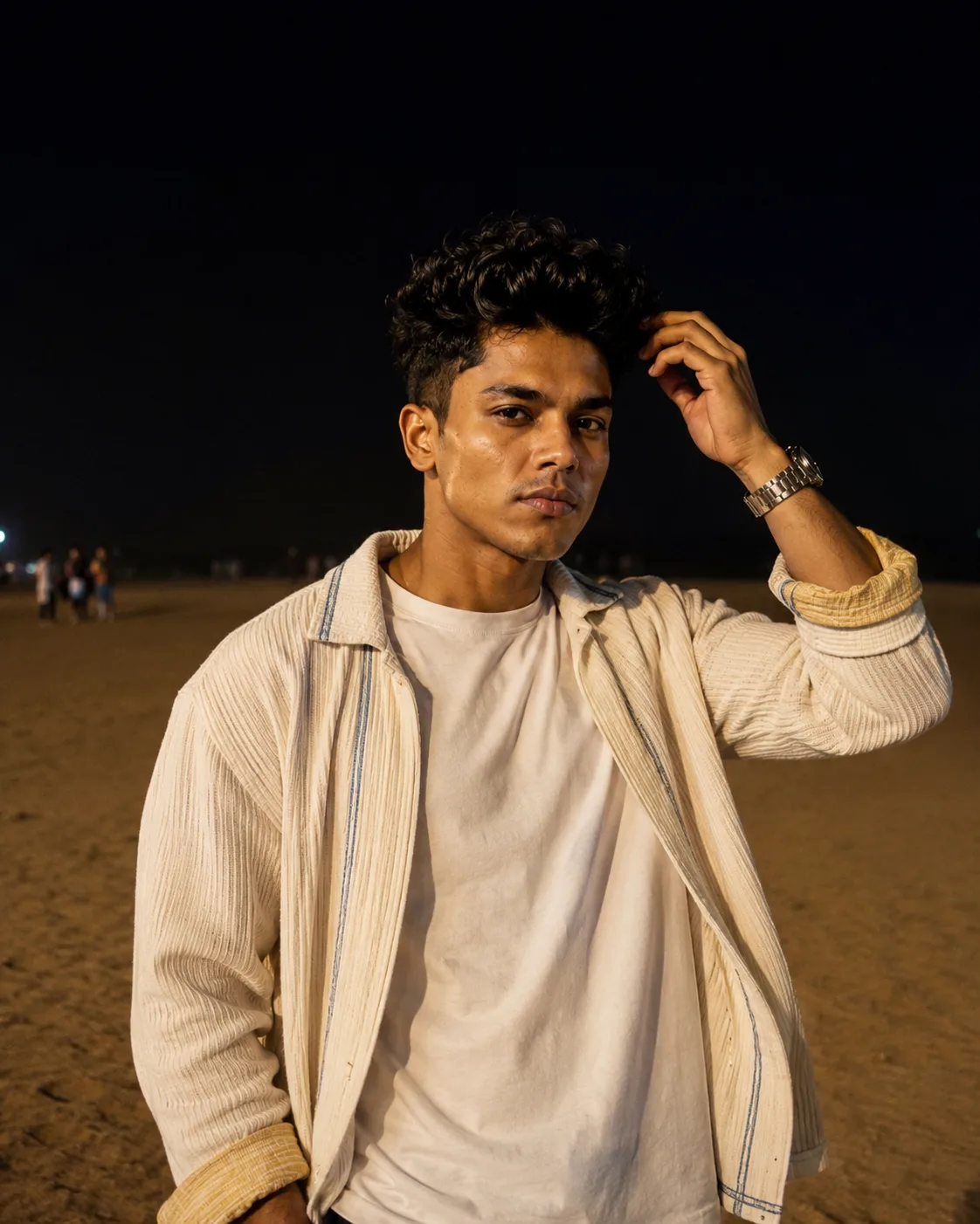 Midnight shore