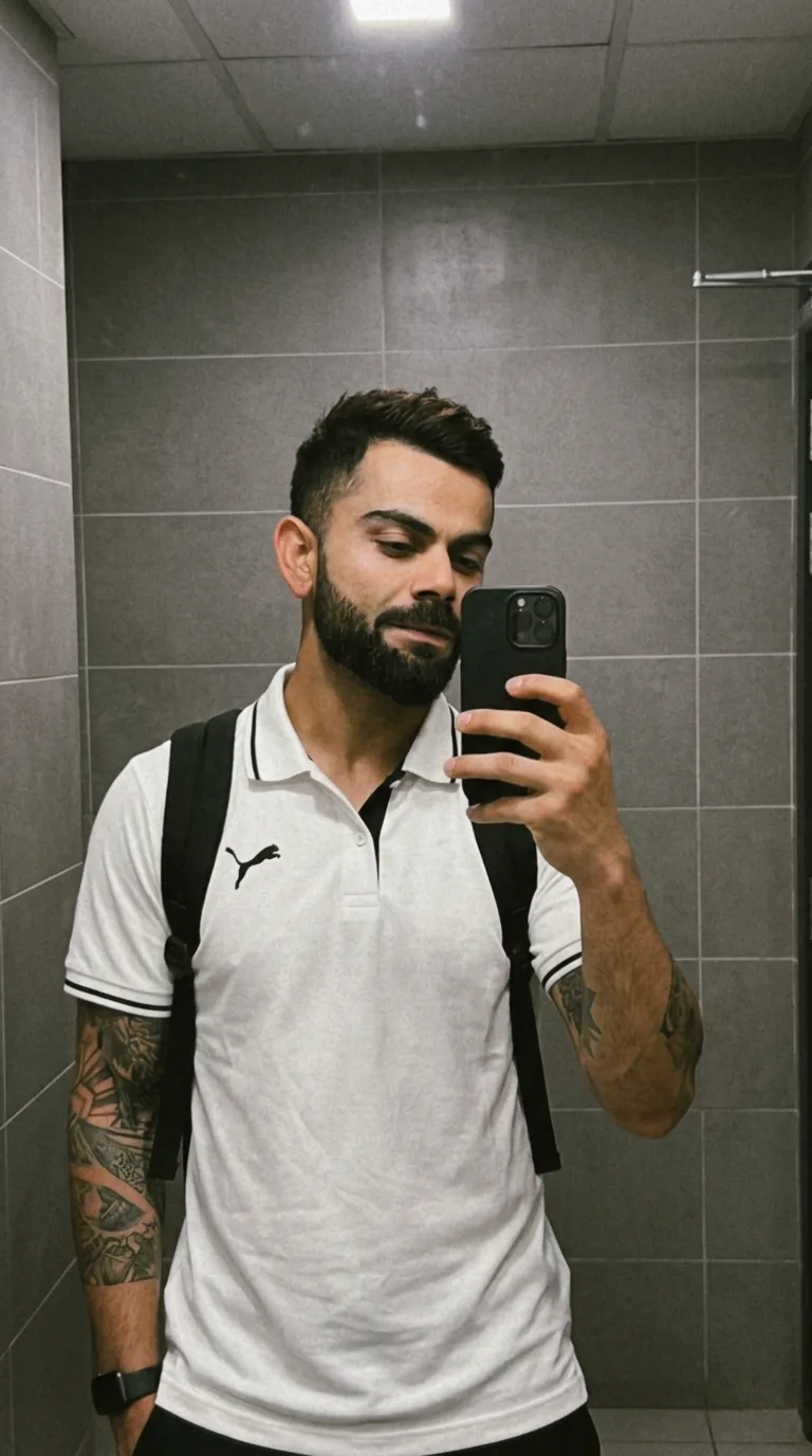 Casual social media selfie prompt