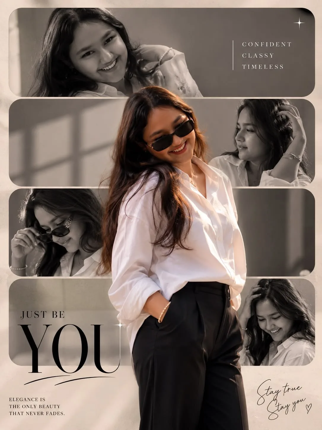 Just Be You – Confident, Classy & Timeless