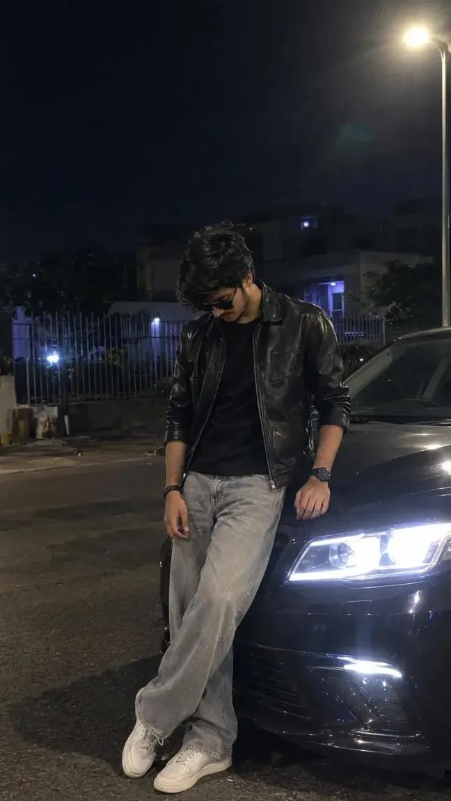 Night Vibes: Casual Leather Jacket Street Style