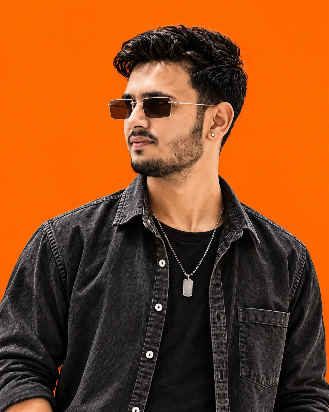 Orange Edge — Cinematic Street Style