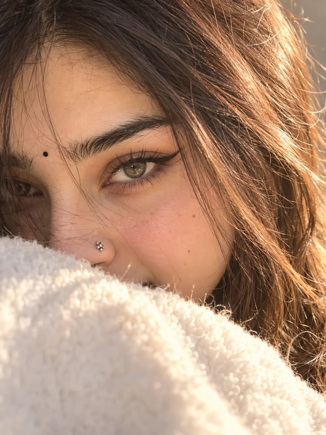 Trending Eyes Close Up Portrait