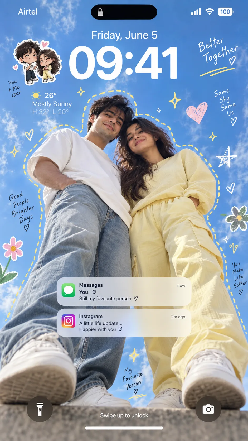 Ultra realistic cinematic pintrest portrait of a young couple