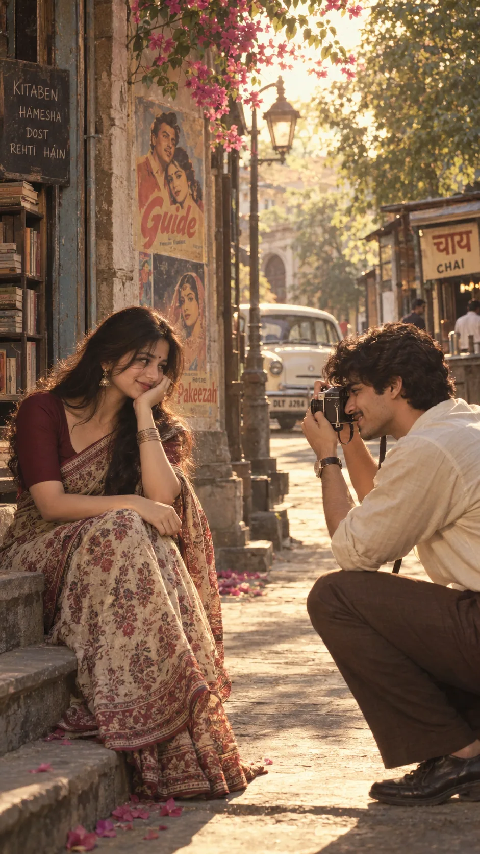 Ultra realistic cinematic portrait of a young couple