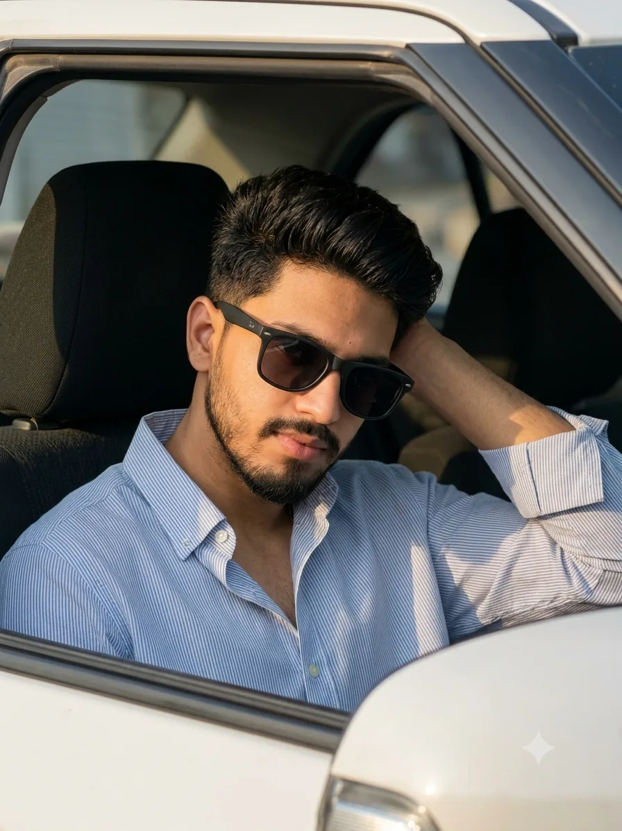 Car Pose Portrait