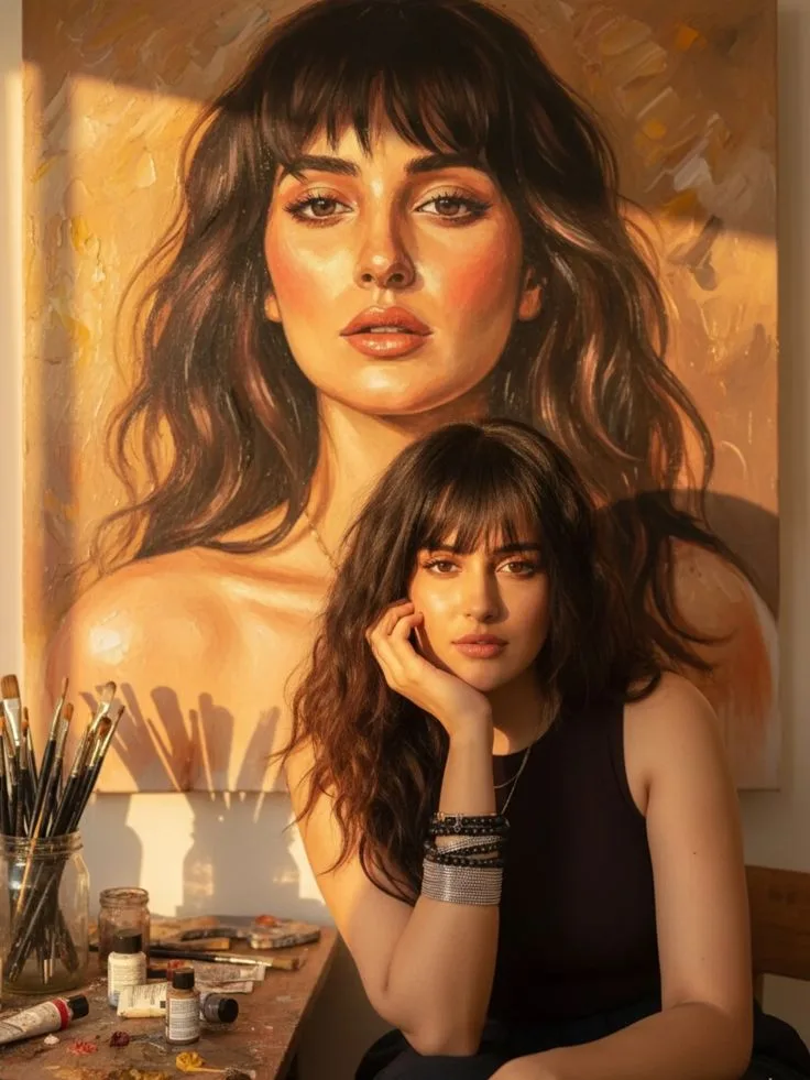 Portrait Within a Portrait