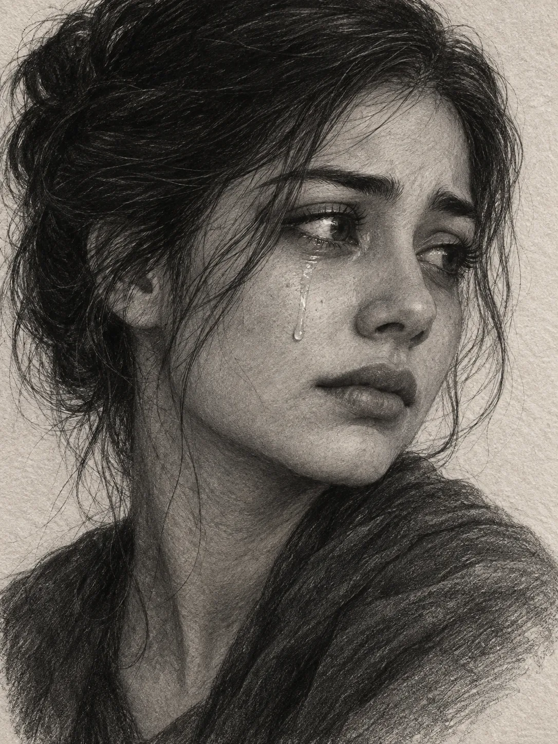 Tears Etched in Silence