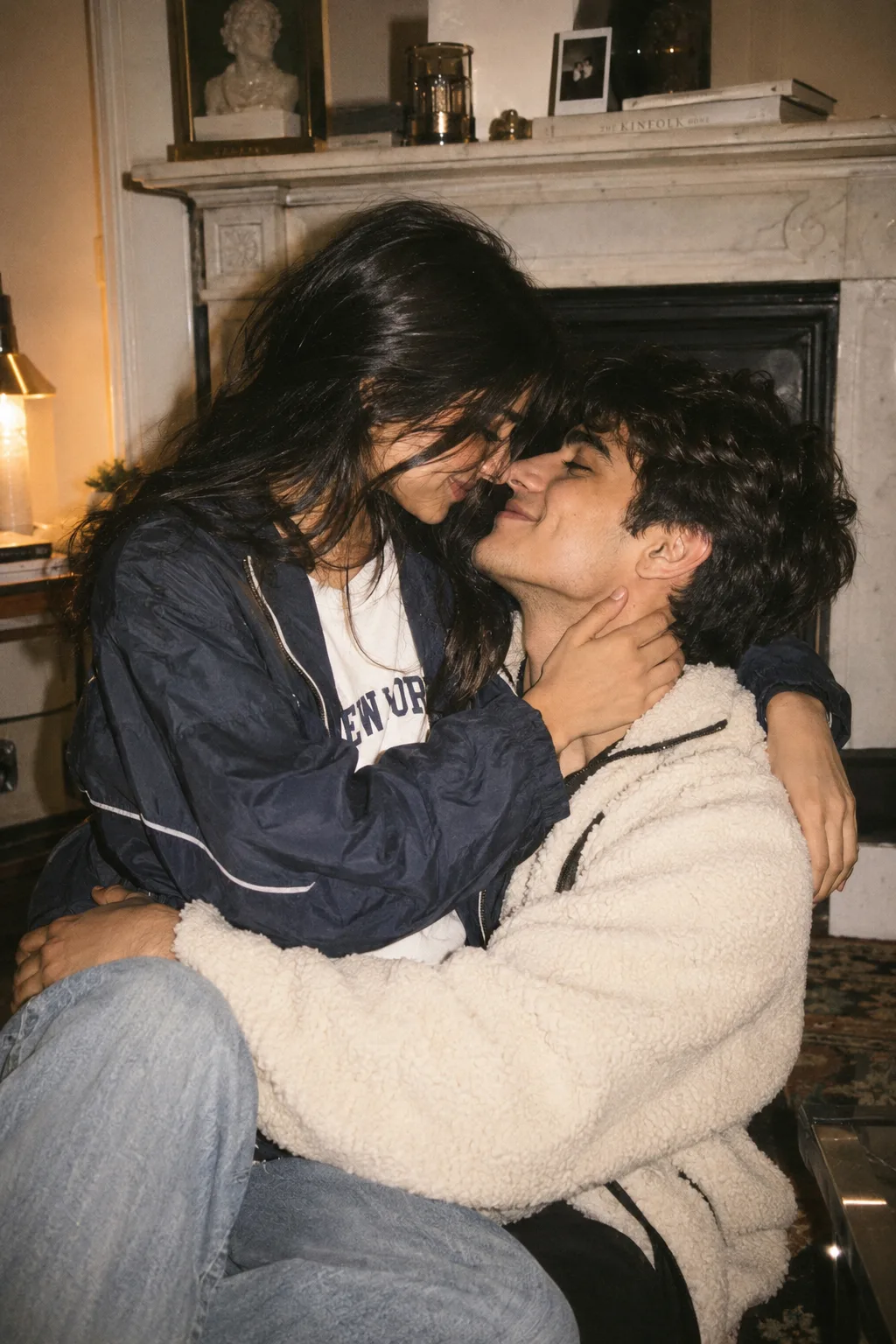 Ultra realistic candid couple portrait
