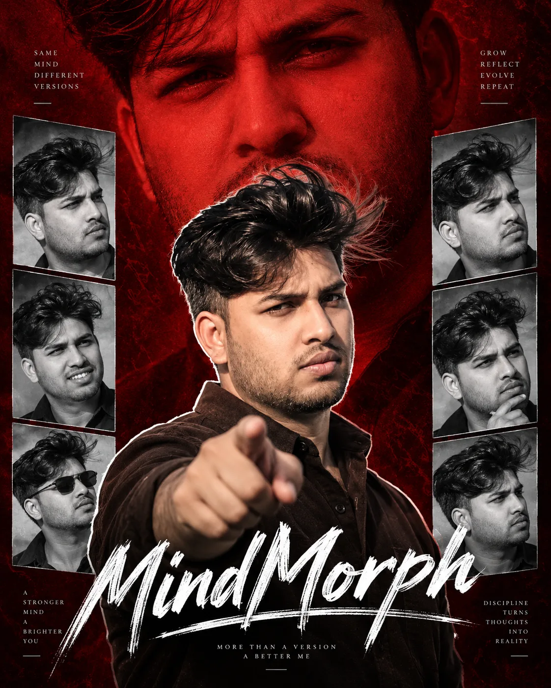 MindMorph Cinematic Identity Poster