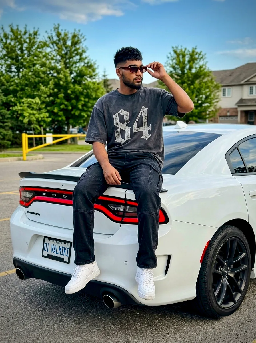 Urban Automotive Streetwear Portrait