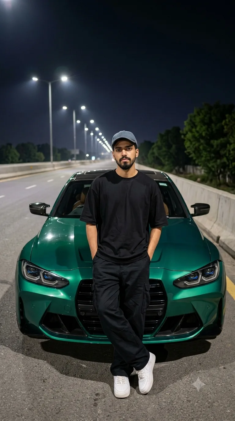 BMW Night Ride Prompt