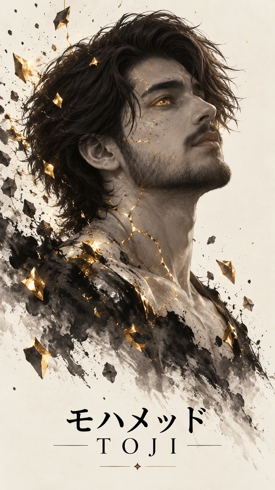 Golden Cracks: Toji Character Poster