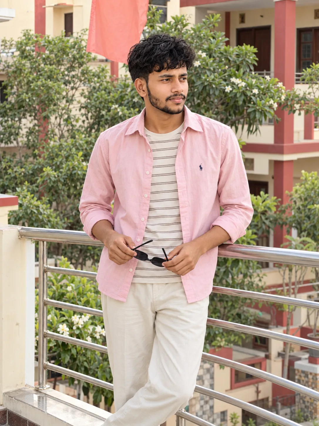 Pink Balcony Vibes