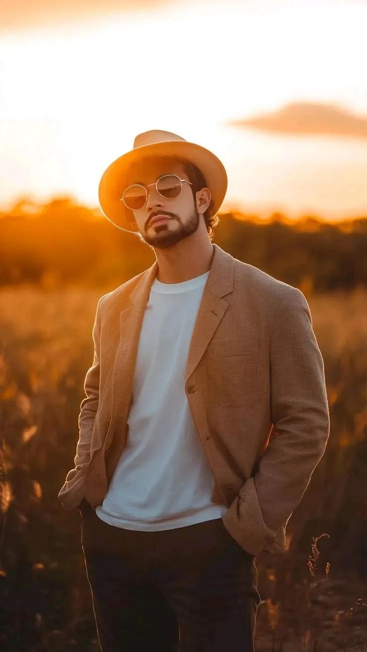 Golden Hour Editorial Fashion Photography