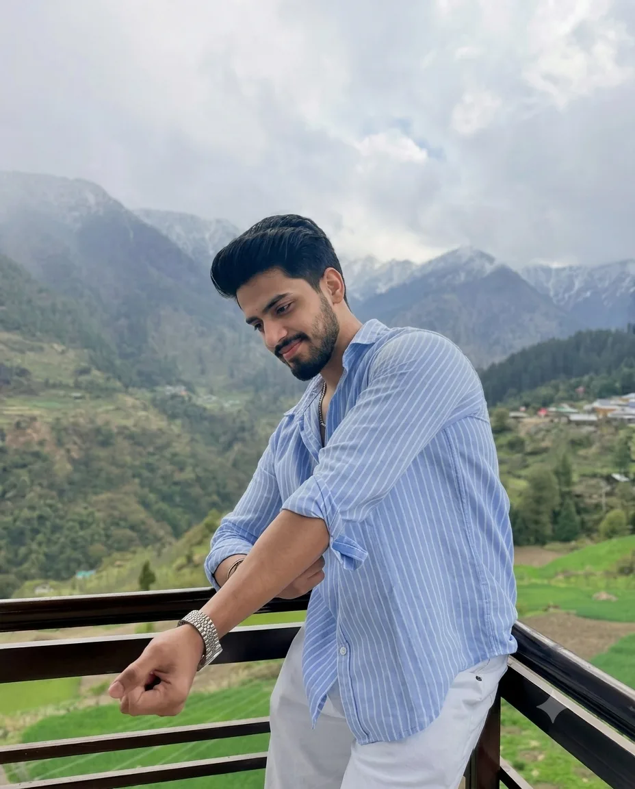 Mountain Travel DSLR Portrait