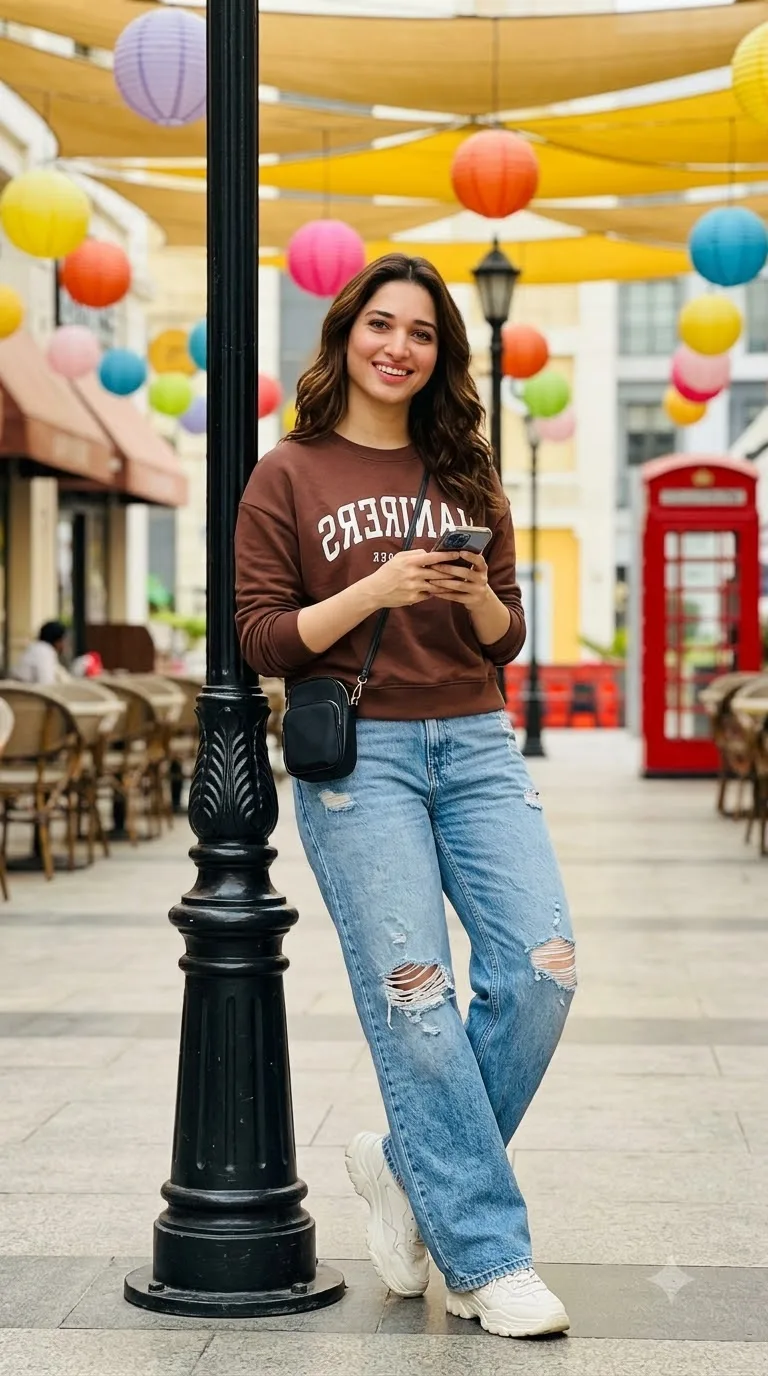 Casual Influencer Streetwear Lookbook Prompt