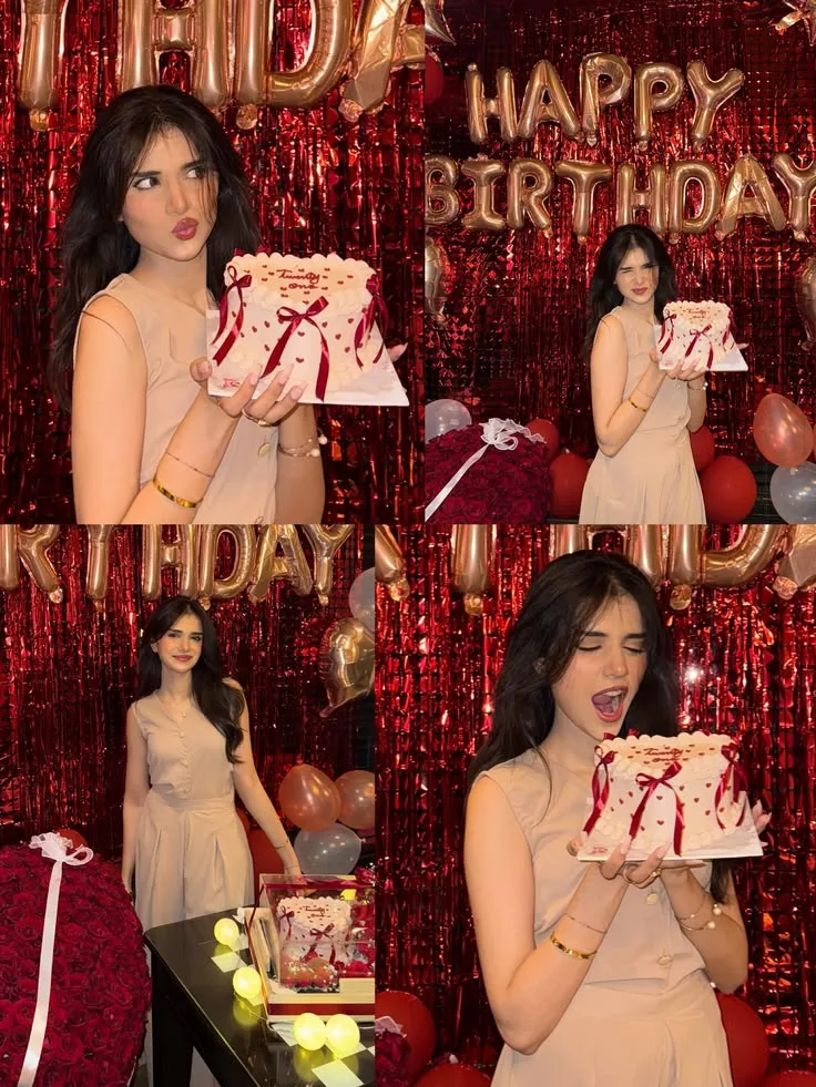Red & Gold Birthday Celebration