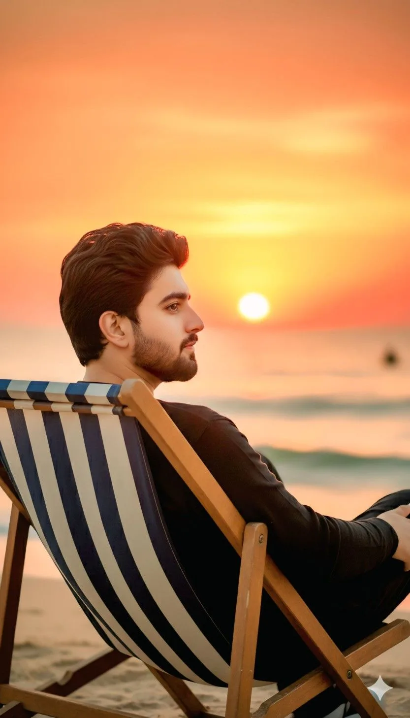 Sunset Serenade on the Beach