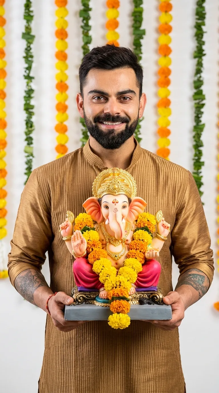 “Ganesh Chaturthi Special — Joyful Festive Ganesha Portrait Prompt