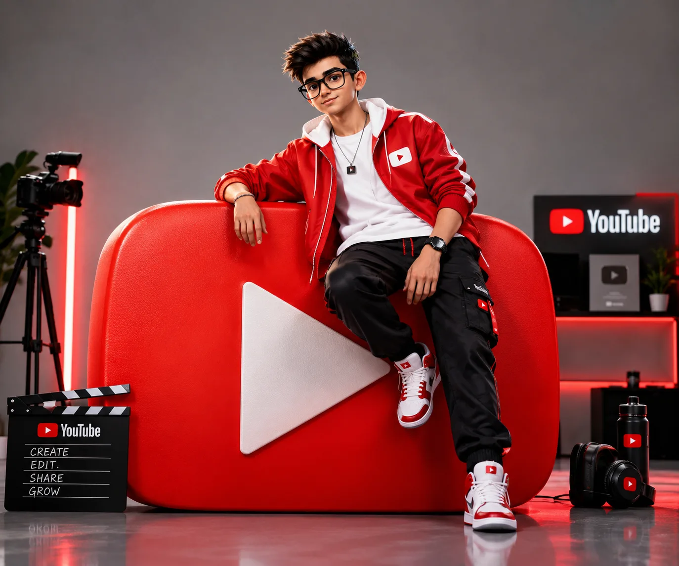 YouTube × Luxury Fashion campaign