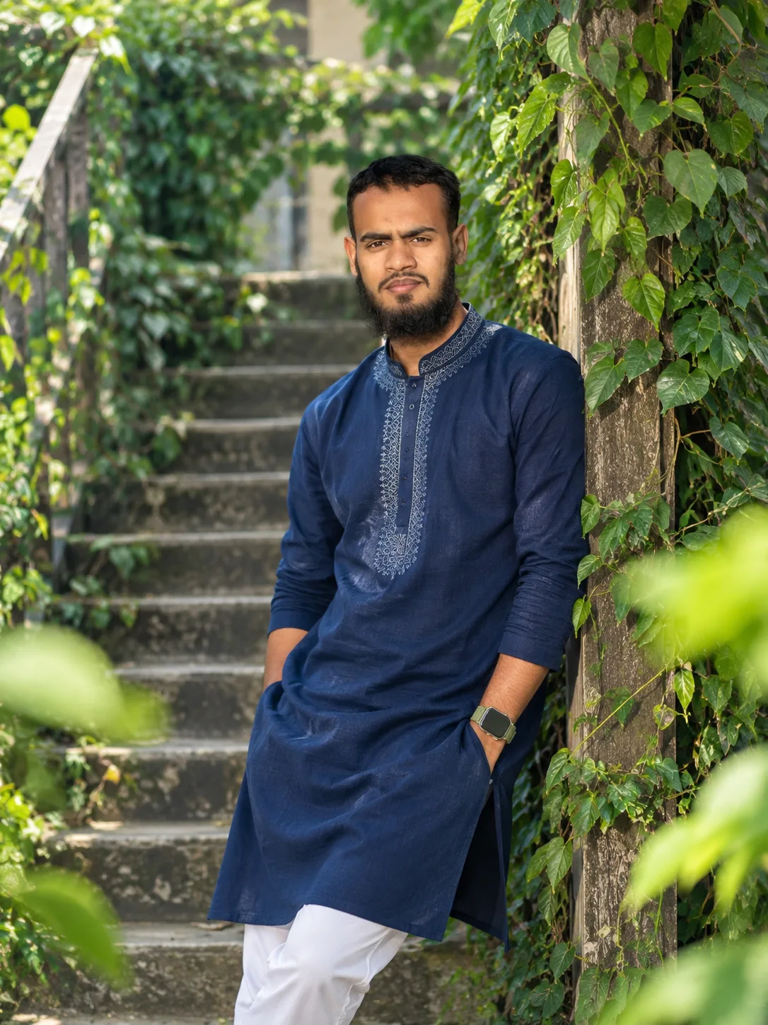 Classic Panjabi Look 💙🌿