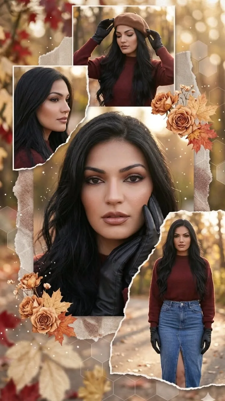 Cozy Autumn Fashion Moodboard
