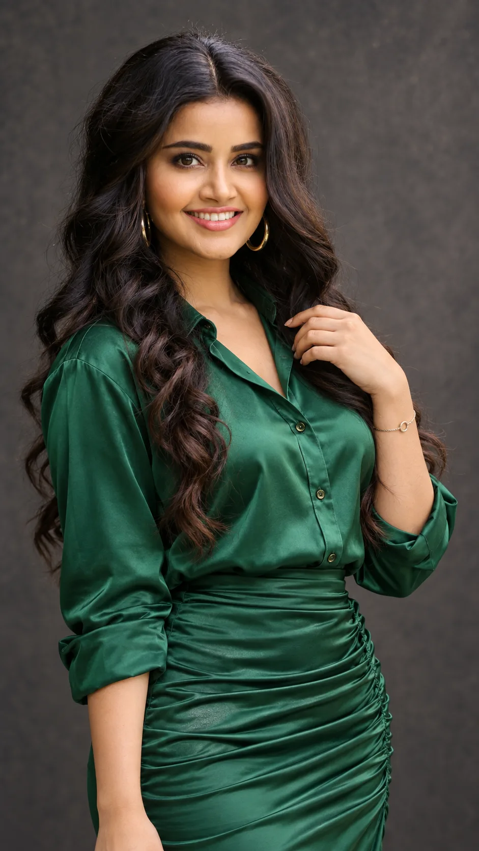 Girls Emerald Elegance