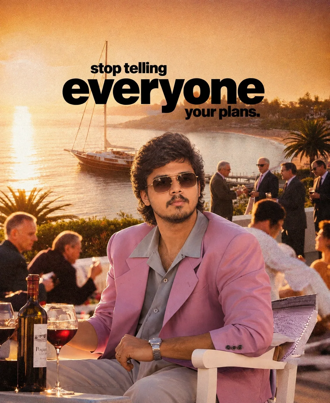 Stop Telling Everyone Your Plans