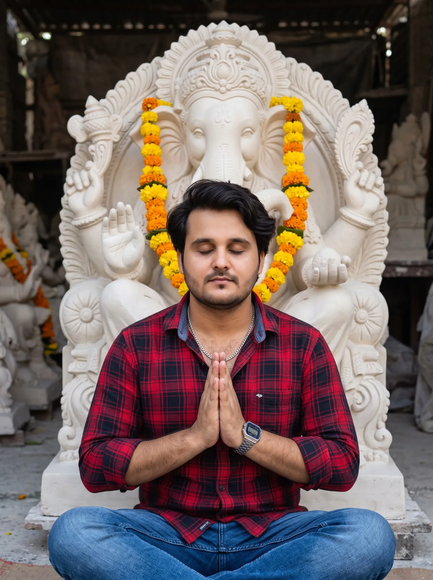 Divine Ganesh Ji _ ai image prompt