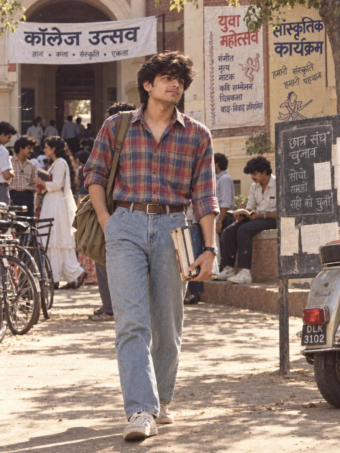 Ultra realistic cinematic 1980s photoshoot