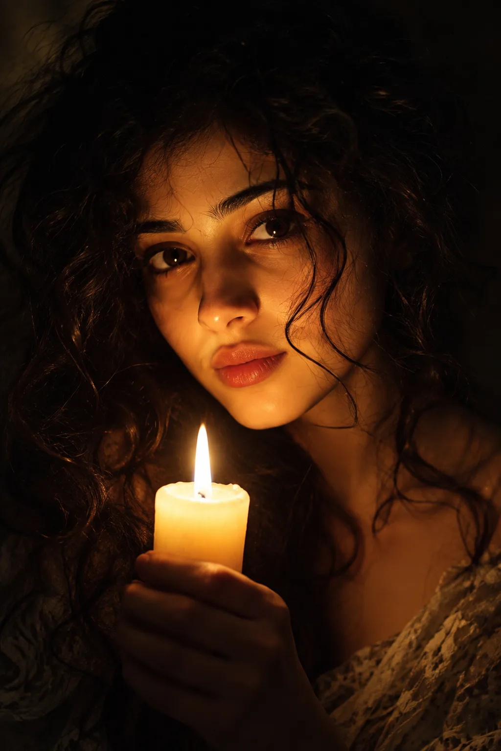 Candlelit Chiaroscuro 🕯️✨