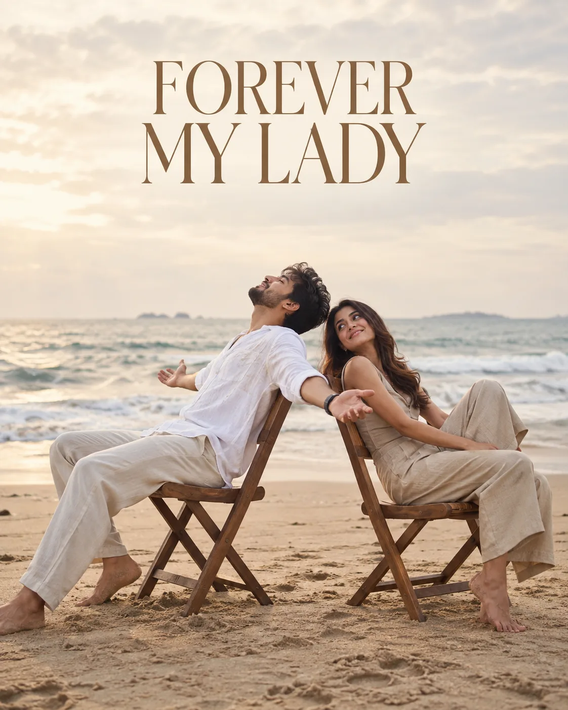 Ultra realistic cinematic portrait of a romantic couple