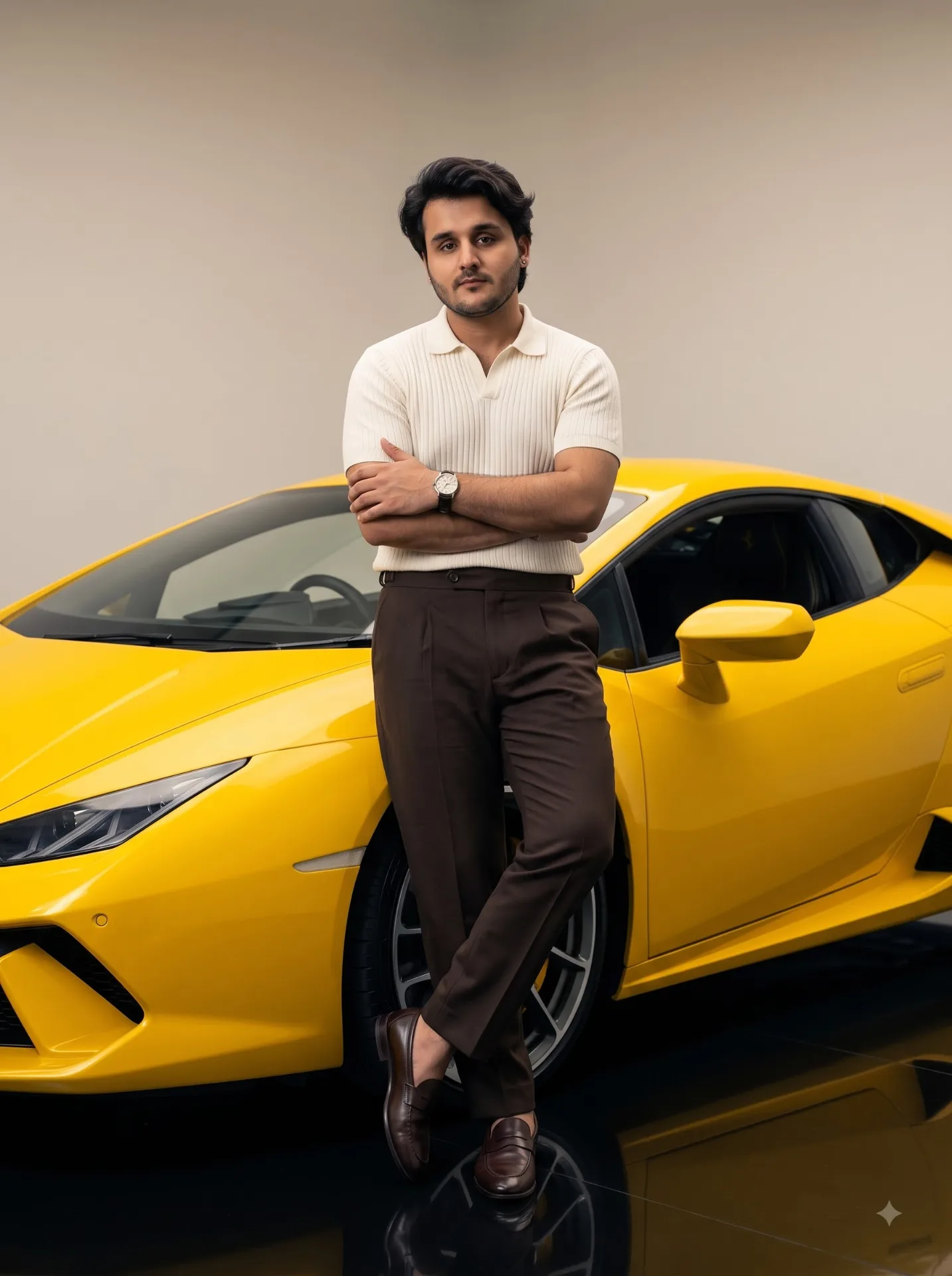 Super car ai image prompt