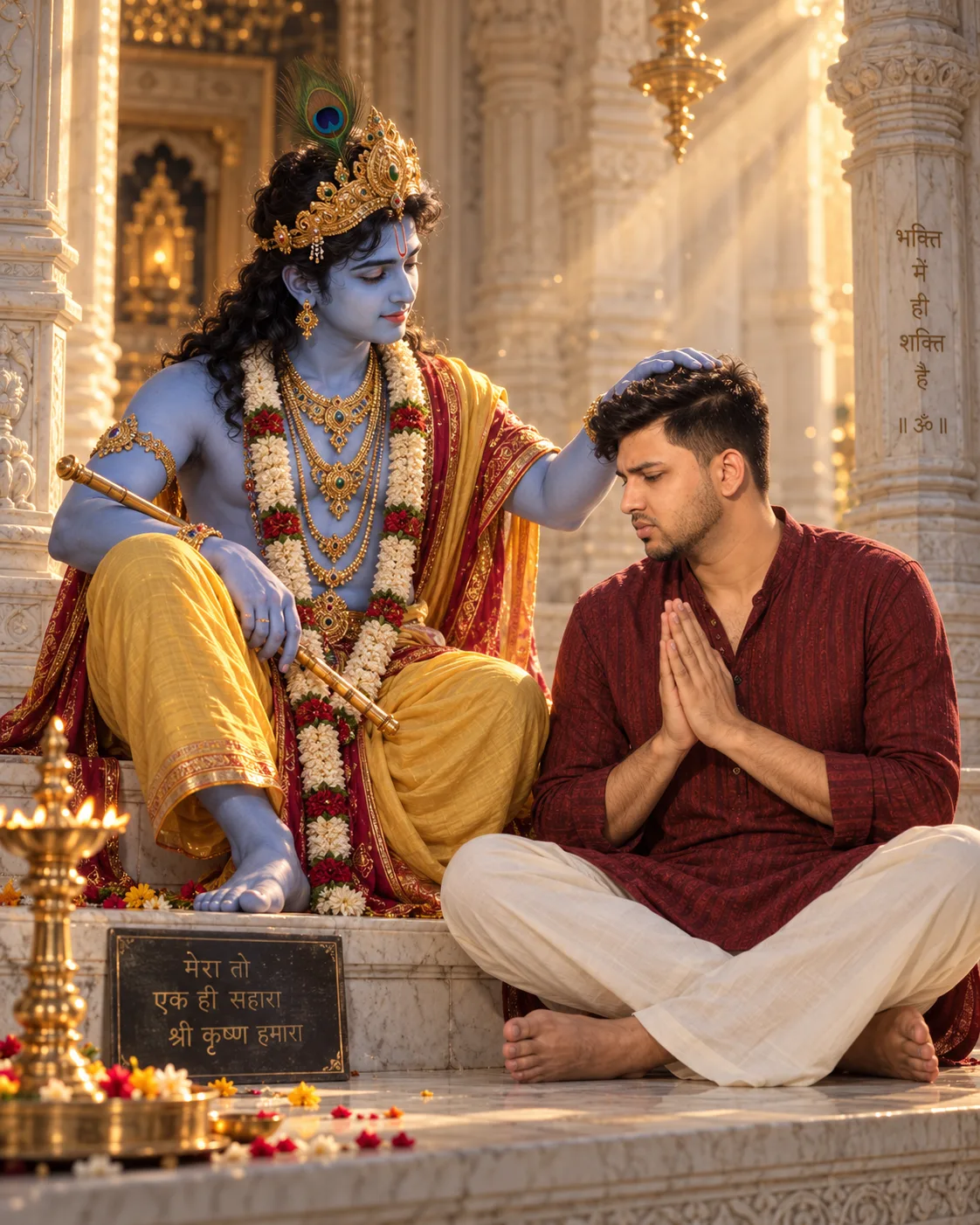 Blessings of Krishna