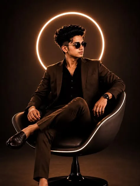 The Neon Halo Executive