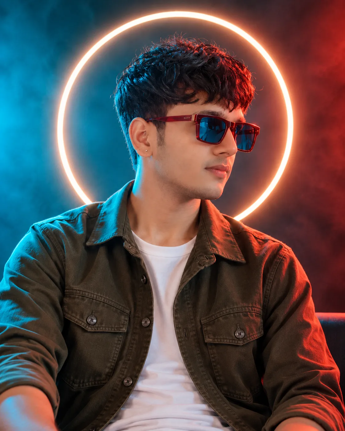 Neon Halo — Cinematic Street Luxe