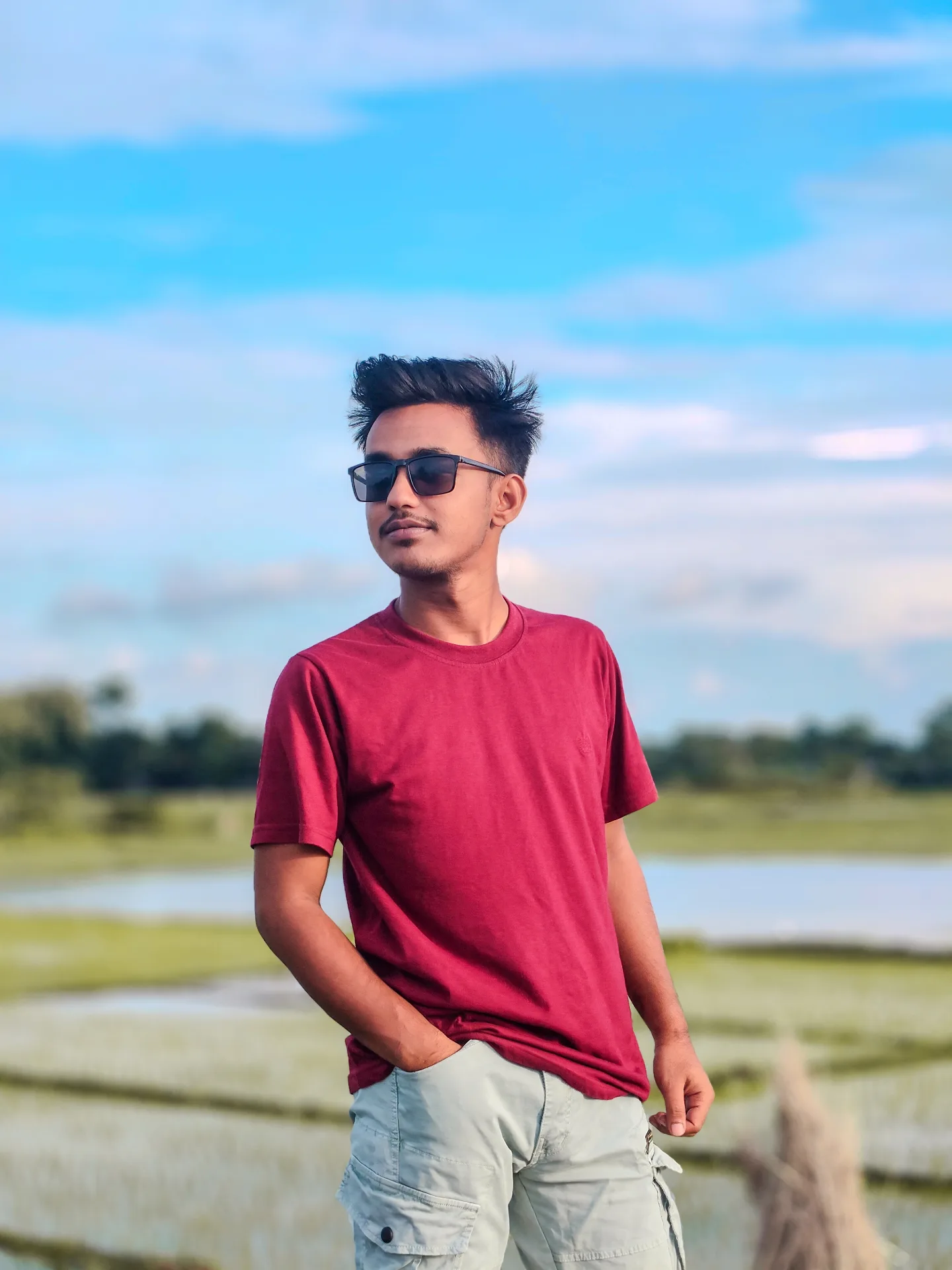 Portrait Nature View