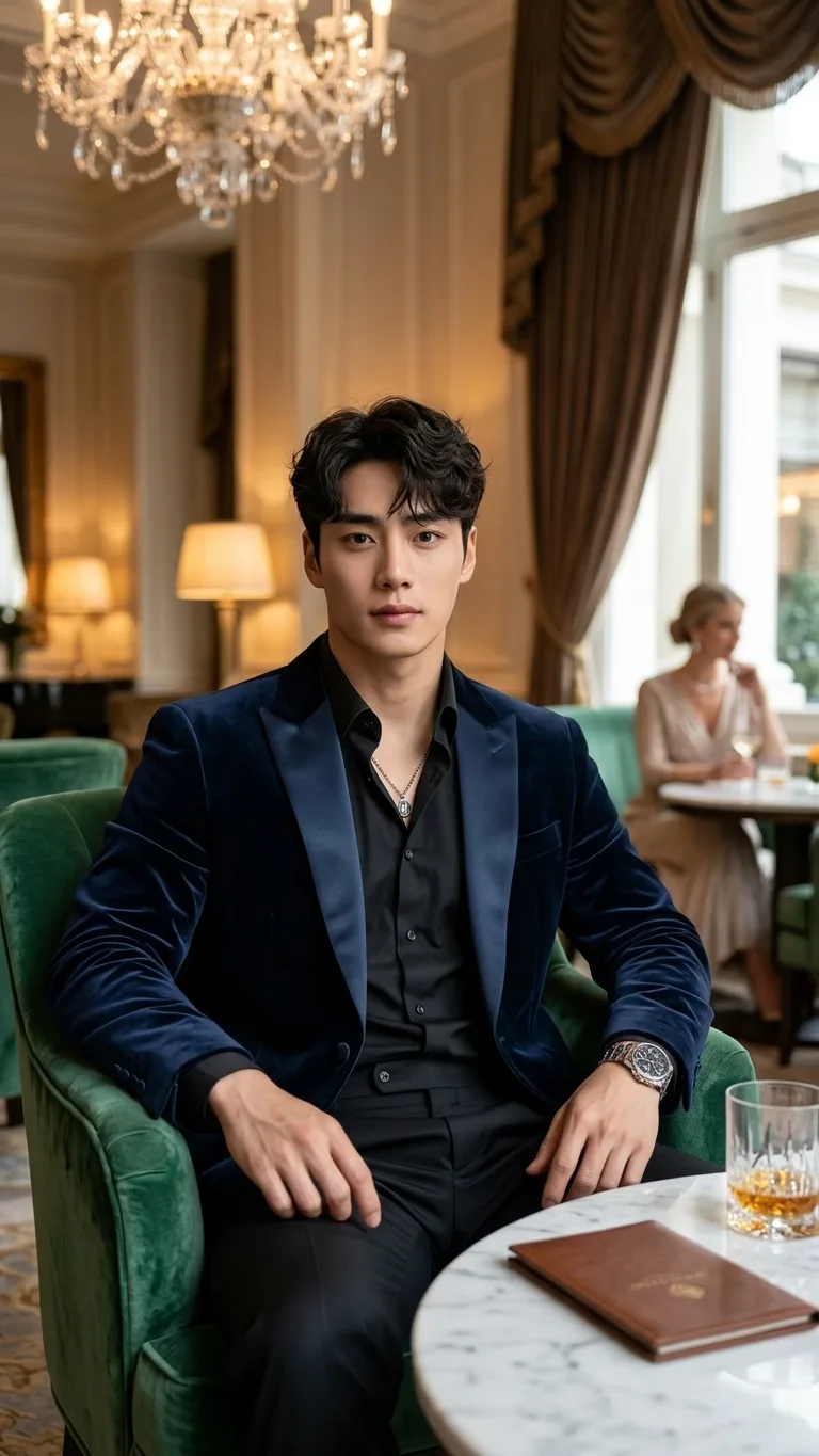 Elegant Executive Portrait in a luxury Hotel