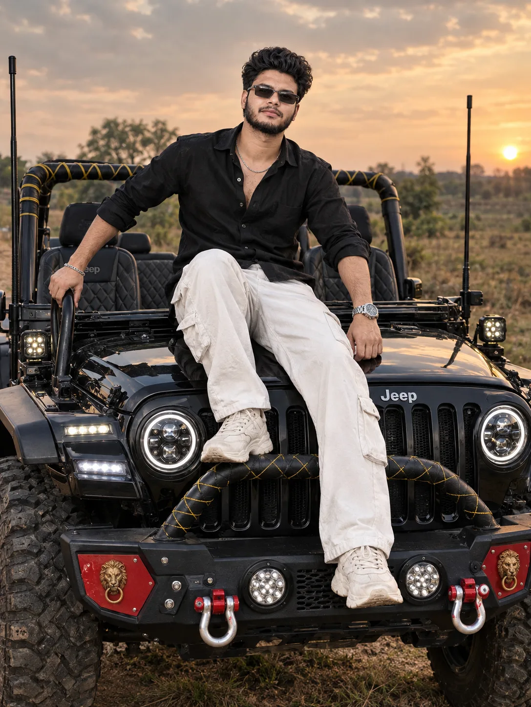 Sunset Jeep Vibes