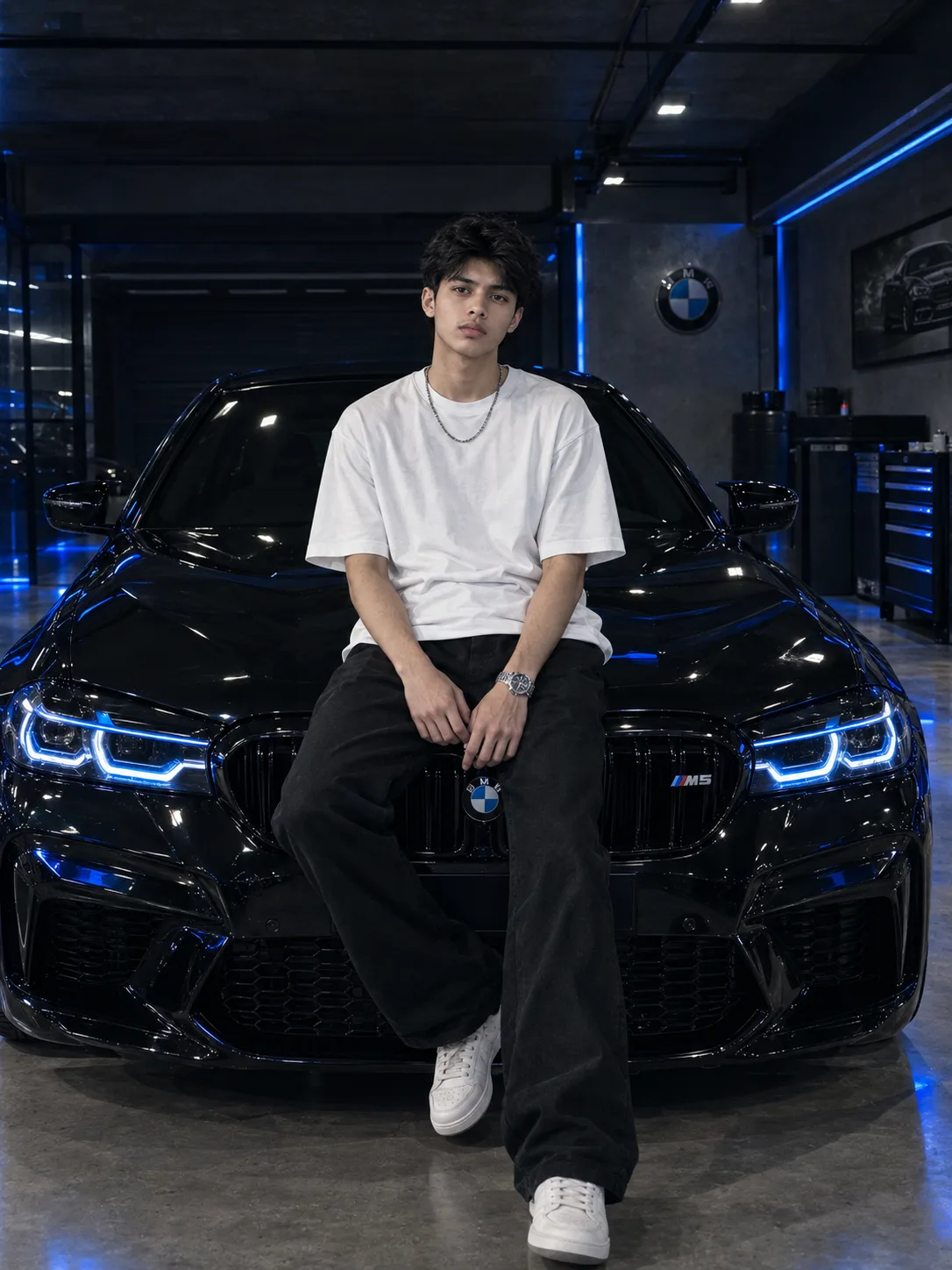 BMW portrait