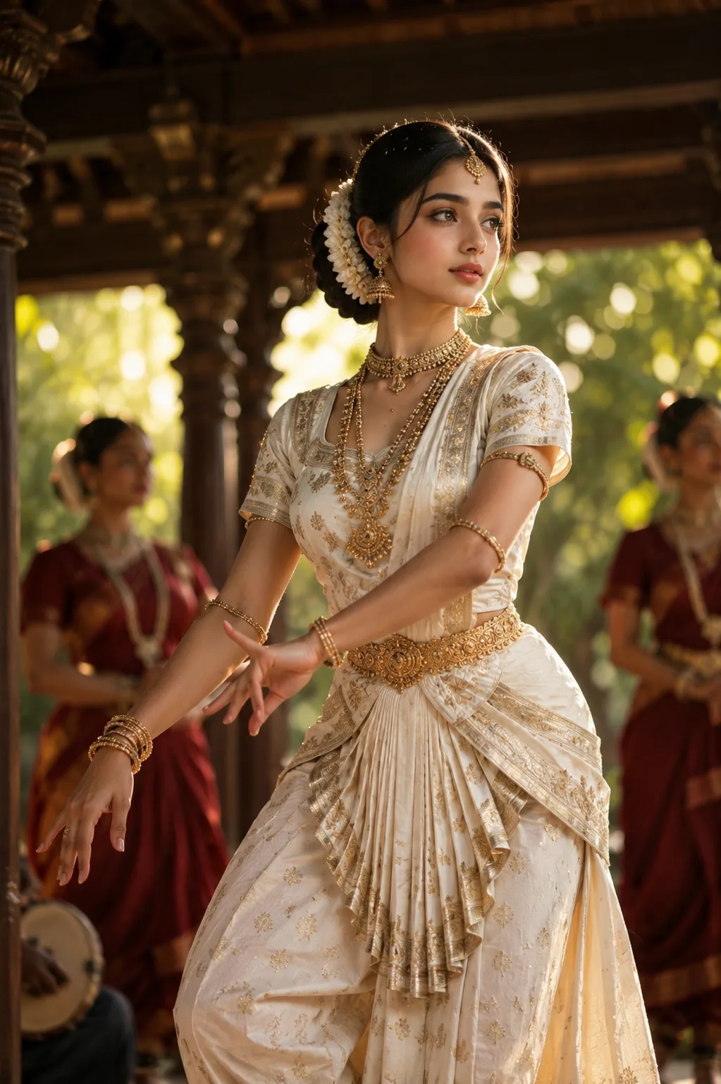 Golden Hour Classical Dancer | Indian Dance Editorial