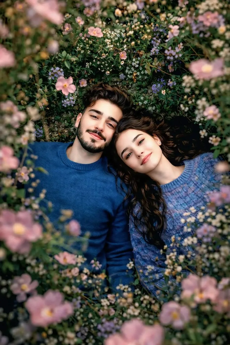 Enclosed in Spring: A Bed of Wildflowers