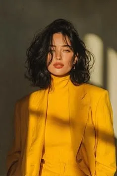 Golden Editorial Portrait