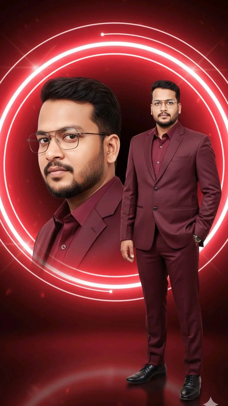 Premium Maroon Suit Style