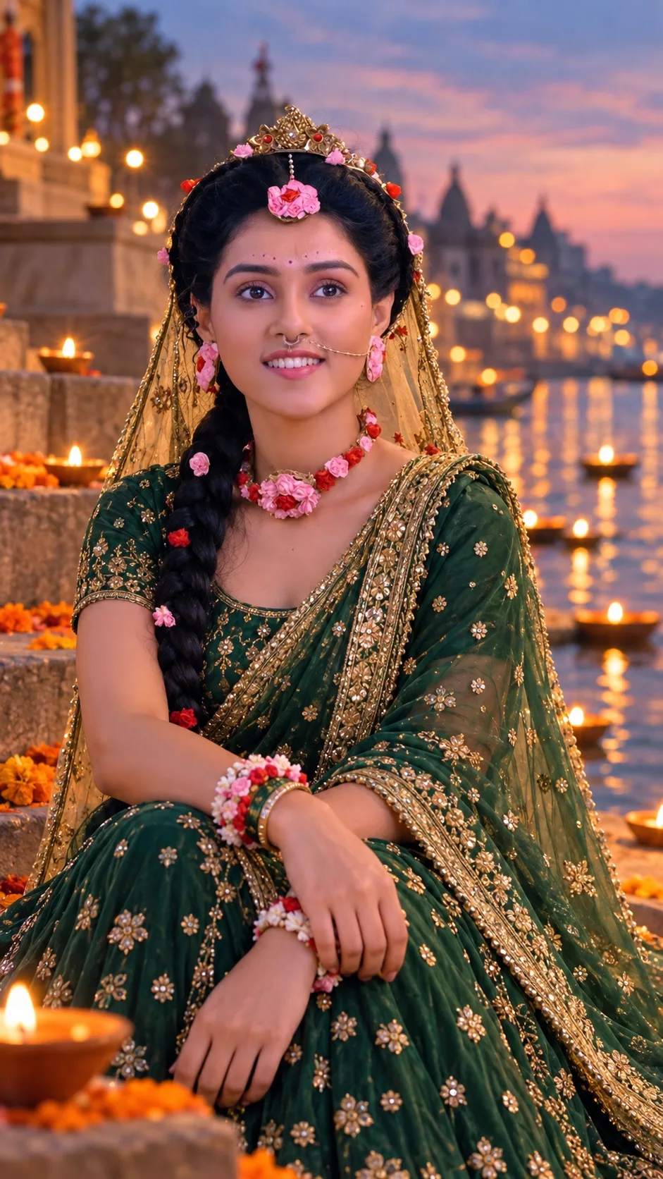Cinematic Indian Festive Portrait