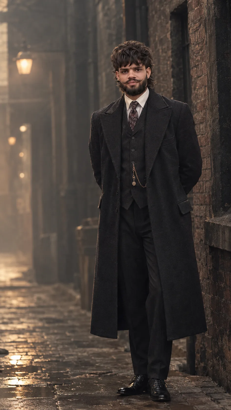 Peaky Blinder in A Dark Street 🗿☠️