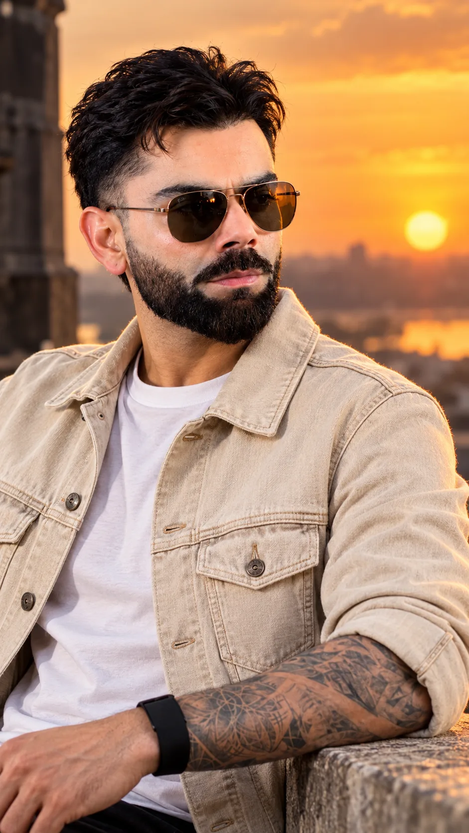 Stylish Photo Pose Aesthetic Photo Prompt